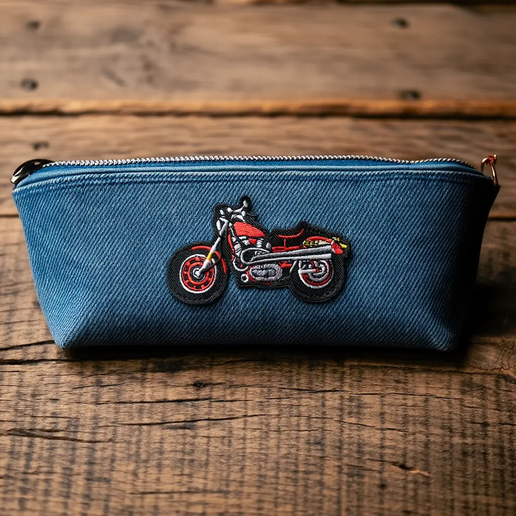 Patch moto rouge  Trousse.webp