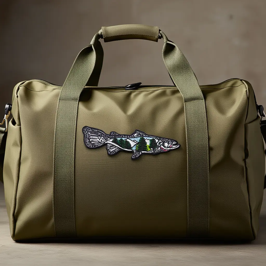 Patch Poisson Montagne Sac de Transport.webp