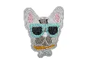 Patch Bouledogue Lunettes Fun-01.webp