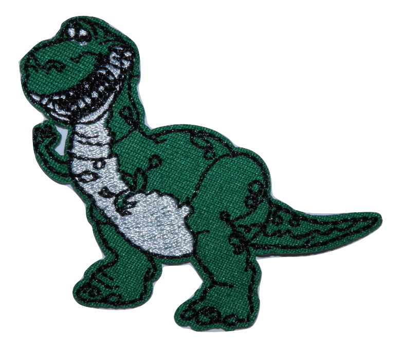 Écusson brodé thermocollant T-Rex