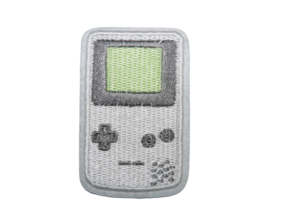 Écusson brodé thermocollant Game Boy