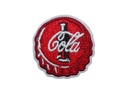 Écusson brodé thermocollant Capsule de soda
