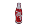 Écusson brodé thermocollant Bouteille de soda