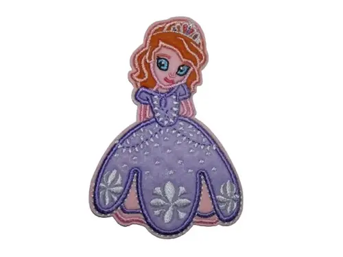 Écusson brodé thermocollant Princesse