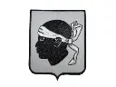 Écusson brodé thermocollant Blason Corsica