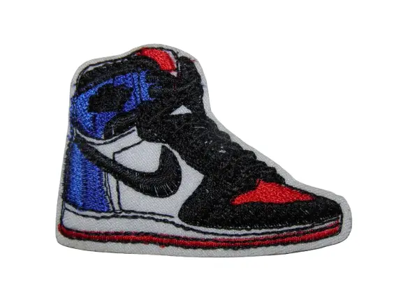 Écusson brodé thermocollant Chaussure de Sport