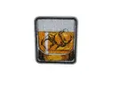 Écusson brodé thermocollant Verre Whisky avec glaçons