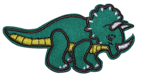 [P1010] Écusson brodé thermocollant Tricératops