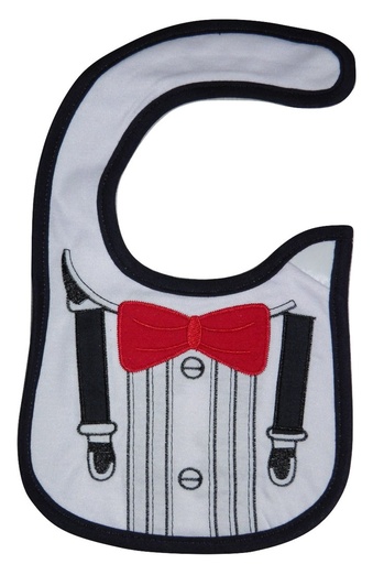 [1002] Bavoir Gentleman Major d'homme