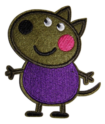 [P1034] Écusson brodé thermocollant - Danny le Dog