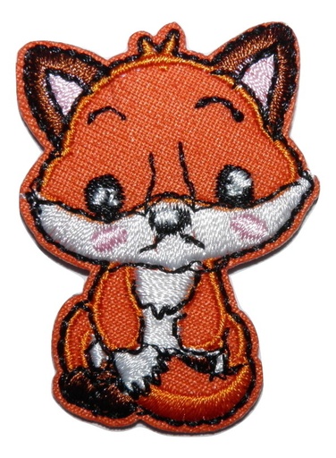 [P1109] Écusson brodé thermocollant Petit renard