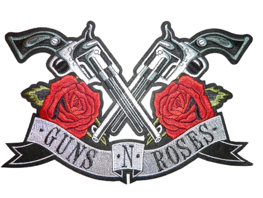 [P2001] Patch XXL thermocollant - GUNS'N'ROSES