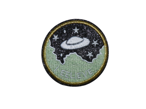 [P1153] Écusson brodé thermocollant ESPACE OVNI