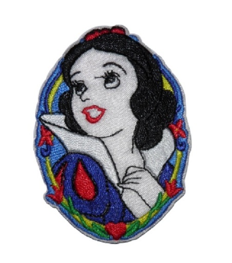 [P1207] Écusson brodé thermocollant Princesse
