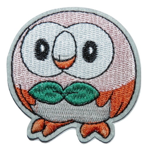 [P1272] Écusson brodé thermocollant Grand Hibou