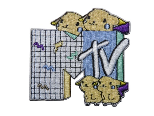 [P1309] Écusson brodé thermocollant Mtv Pika