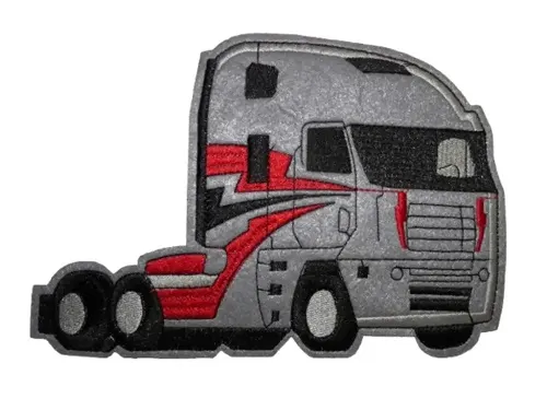 [P2013] Patch thermocollant XXL - Camion de transport routier