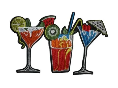 [P2014] Patch thermocollant XXL - Trio de cocktails