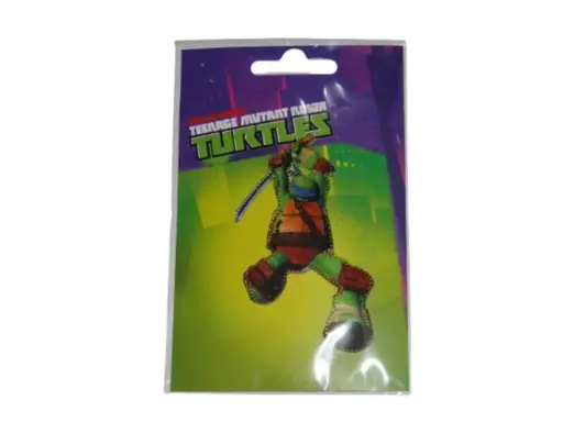 [P1459] Écusson brodé thermocollant Tortue Ninja Officiel Léonardo